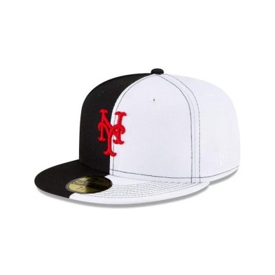 Sapca New Era New York Mets MLB Split Crown 59FIFTY Fitted - Negrii